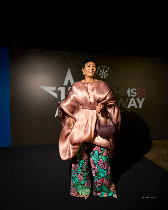 PHILOMENA TOP WITH KENTE SKIRT